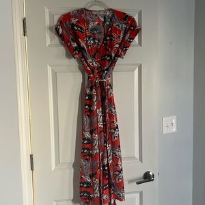 Brand new with tags Loft tropical midi dress